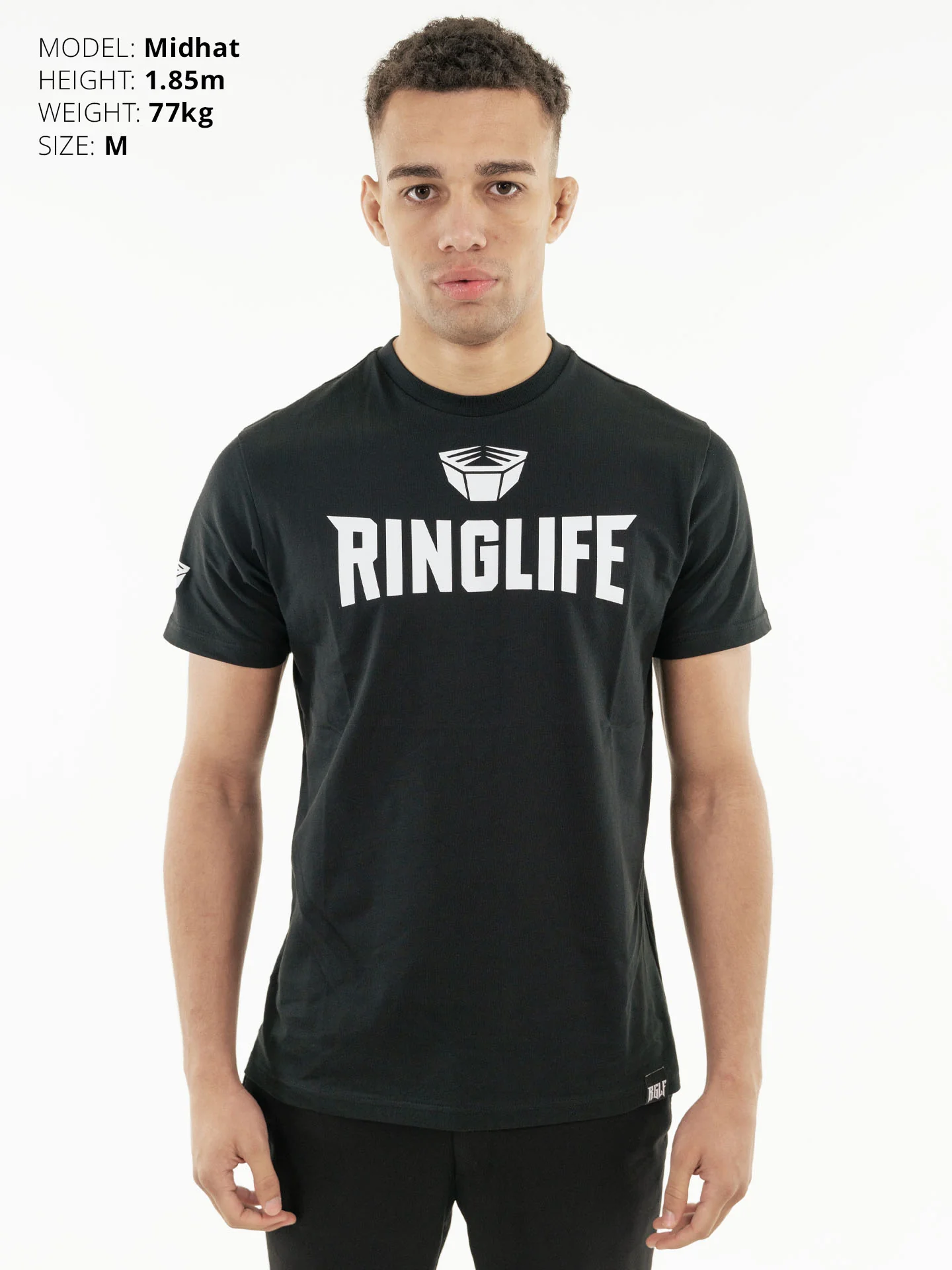 RINGLIFE T-Shirt - Logo schwarz-weiß - Image 4
