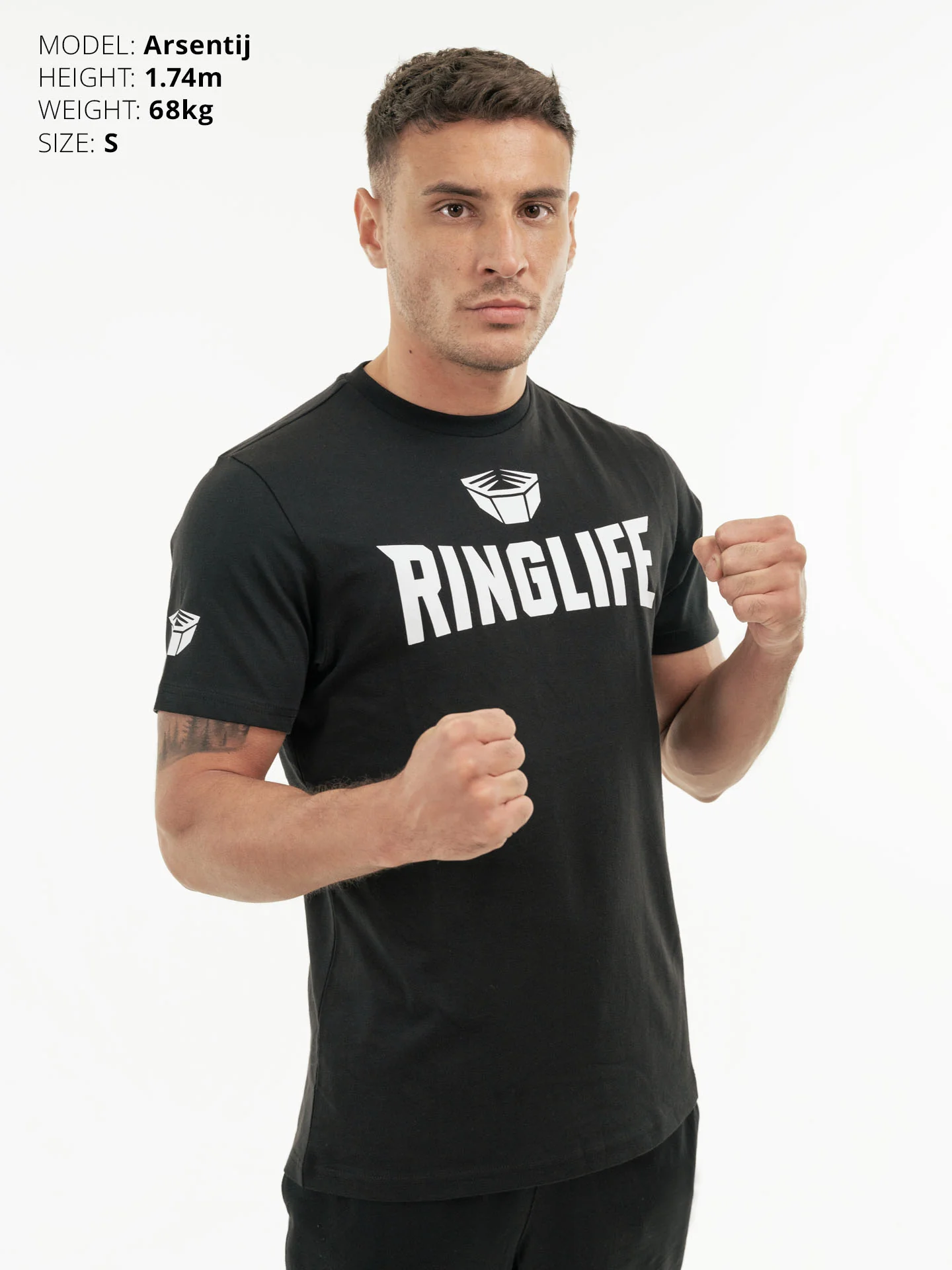 RINGLIFE T-Shirt - Logo schwarz-weiß - Image 6