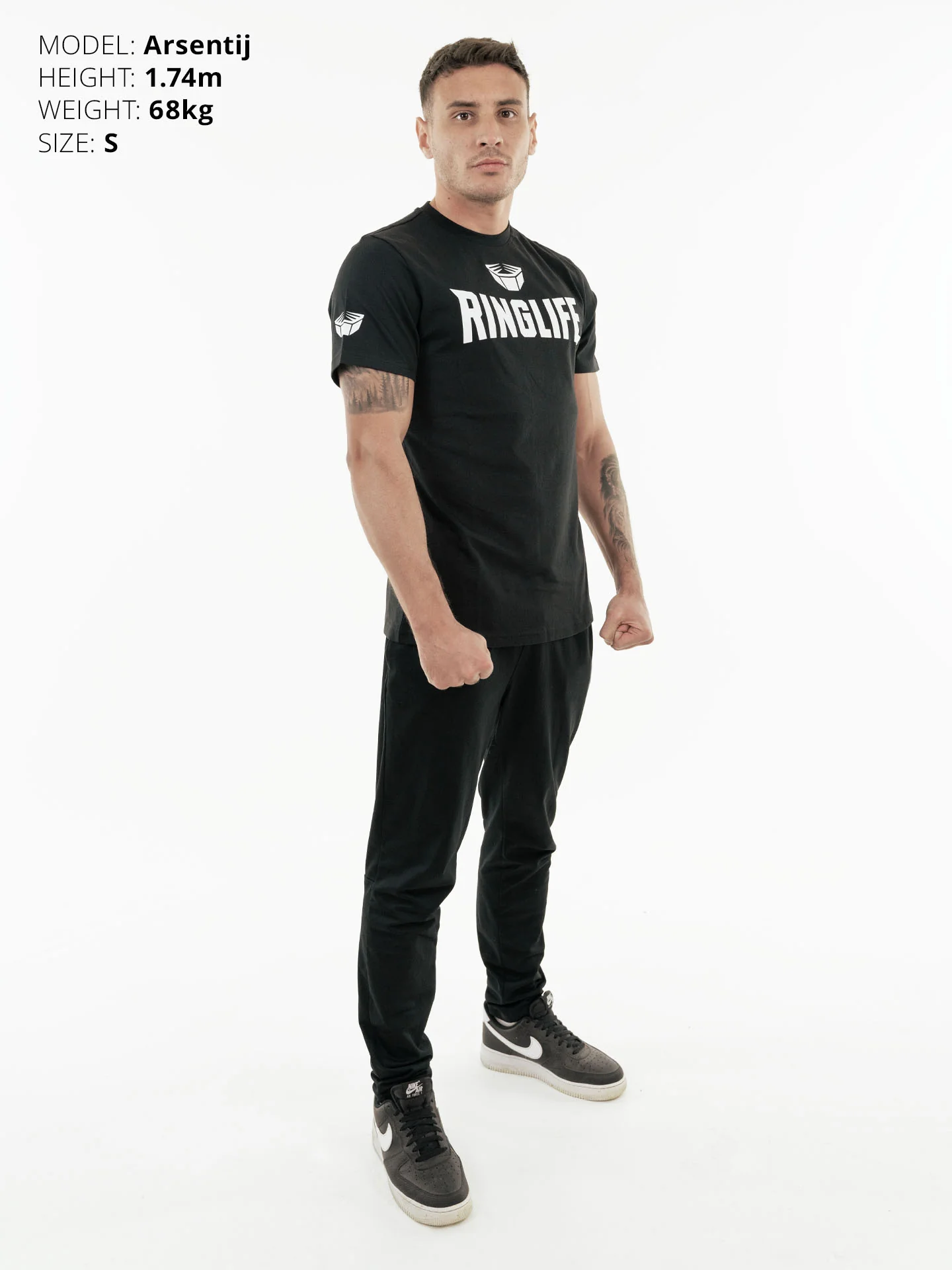RINGLIFE T-Shirt - Logo schwarz-weiß - Image 7
