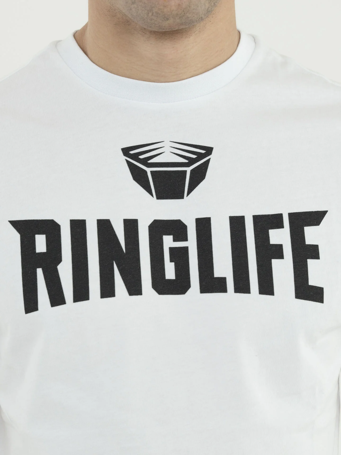 RINGLIFE T-Shirt - Logo weiß-schwarz - Image 9
