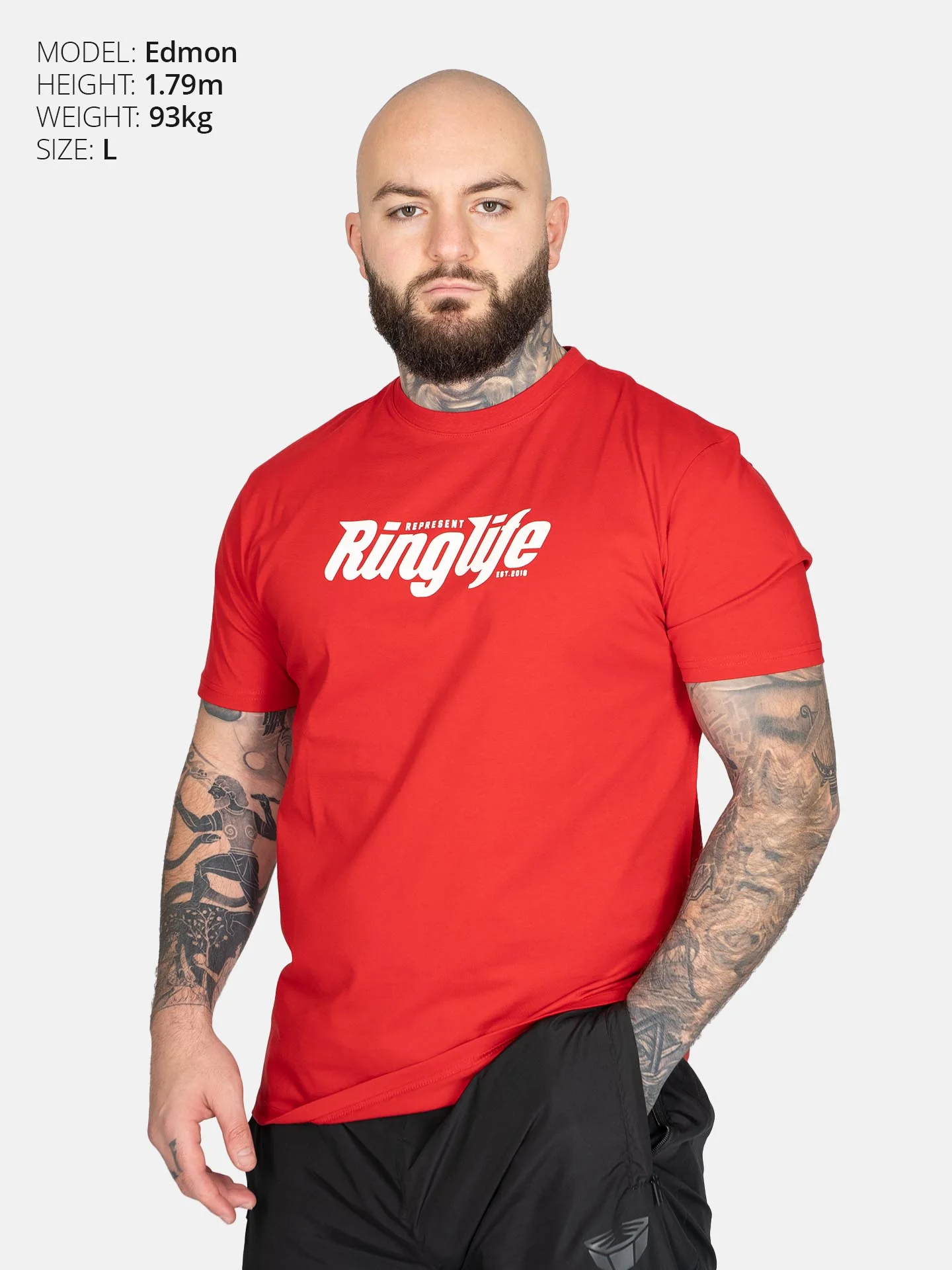 RINGLIFE T-Shirt, Represent, rot - Image 3