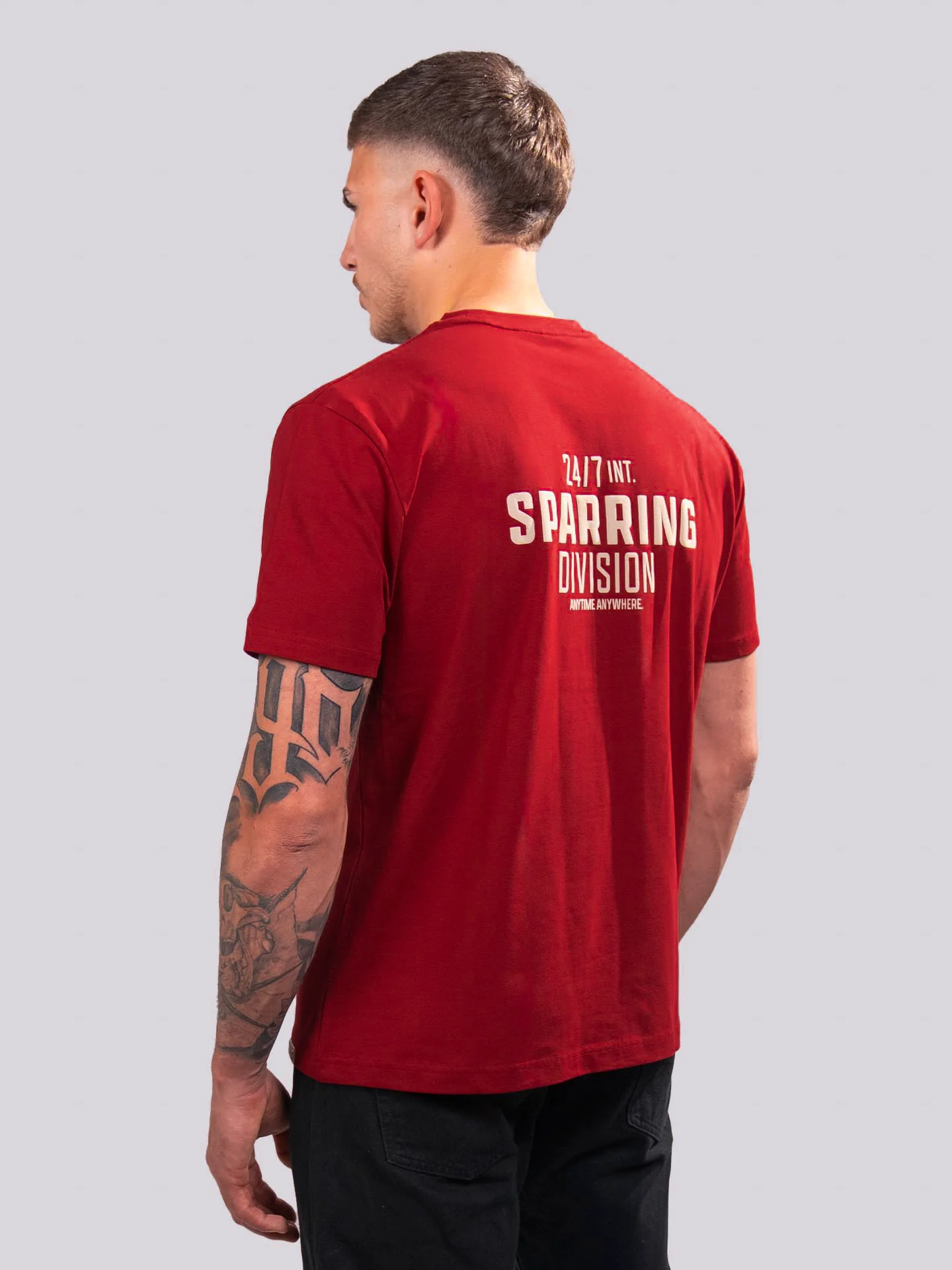 RINGLIFE T-Shirt, Sparring Division, weinrot - Image 3
