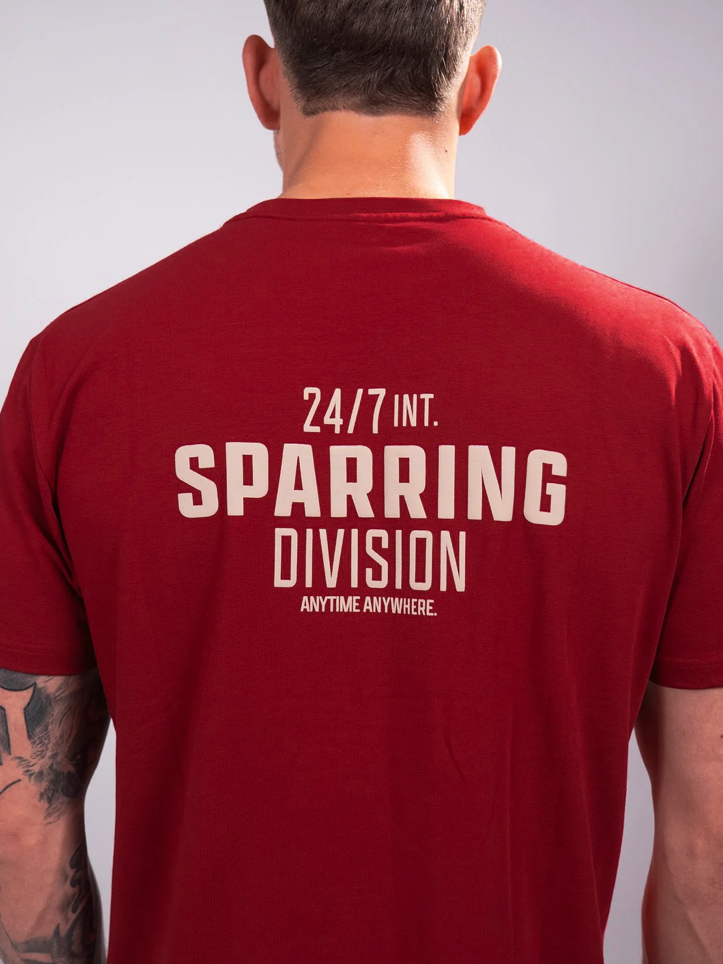 RINGLIFE T-Shirt, Sparring Division, weinrot - Image 7