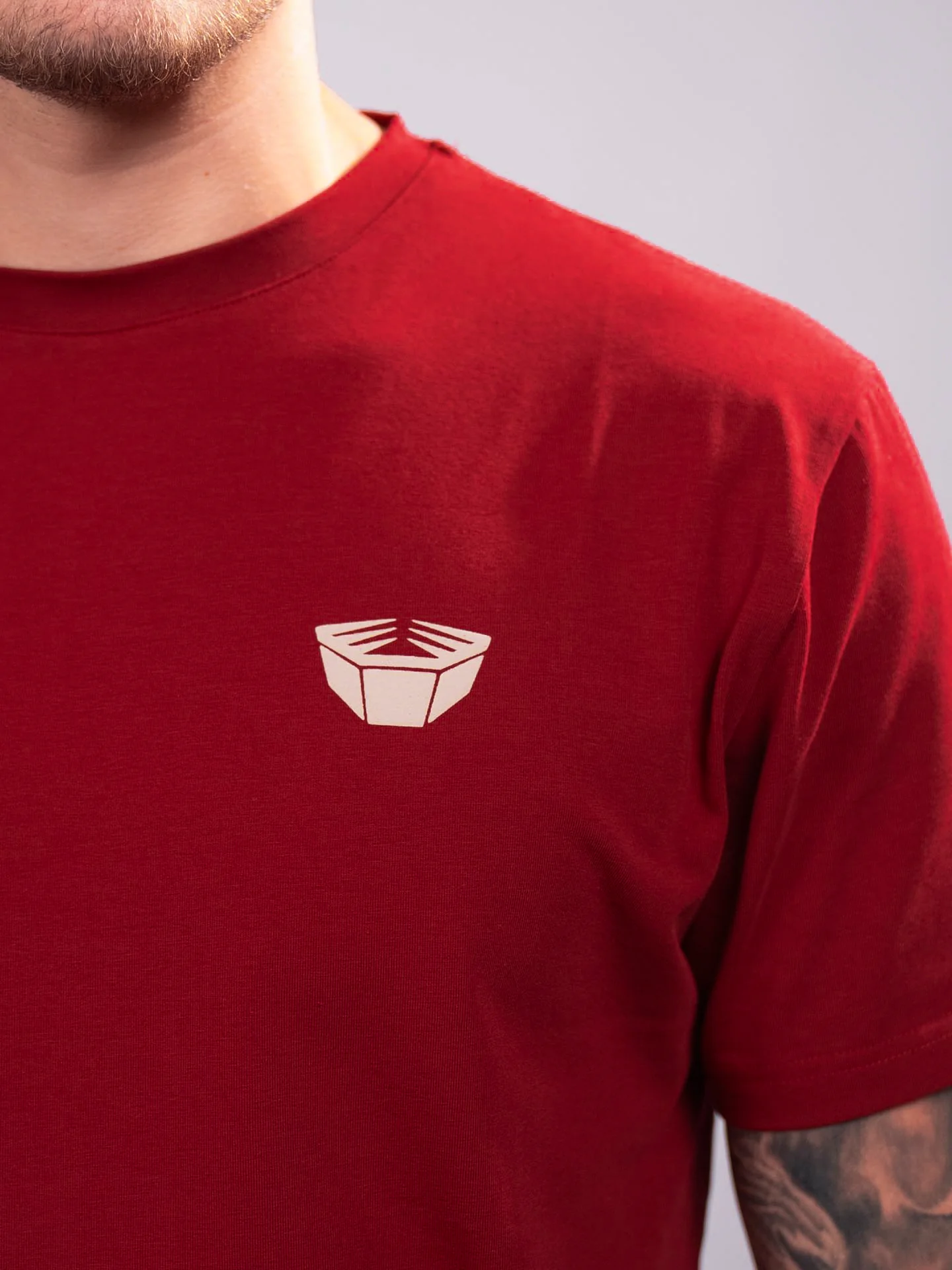 RINGLIFE T-Shirt, Sparring Division, weinrot - Image 8