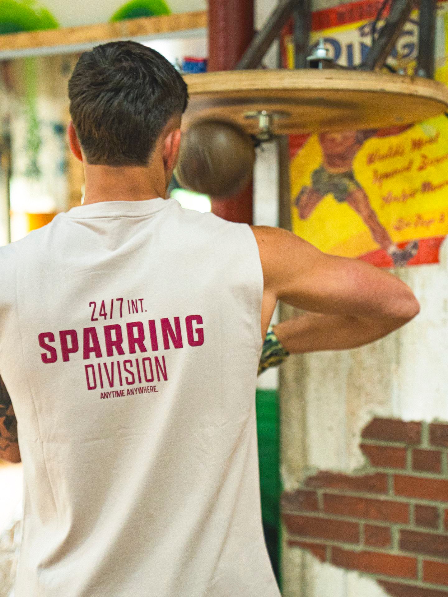 RINGLIFE Tank Top, Sparring Division, beige - Image 11