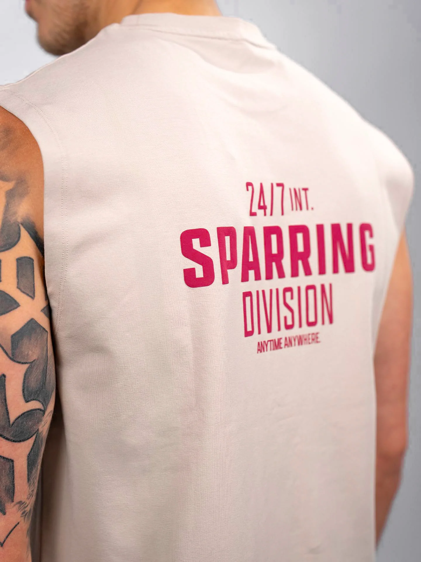 RINGLIFE Tank Top, Sparring Division, beige - Image 7
