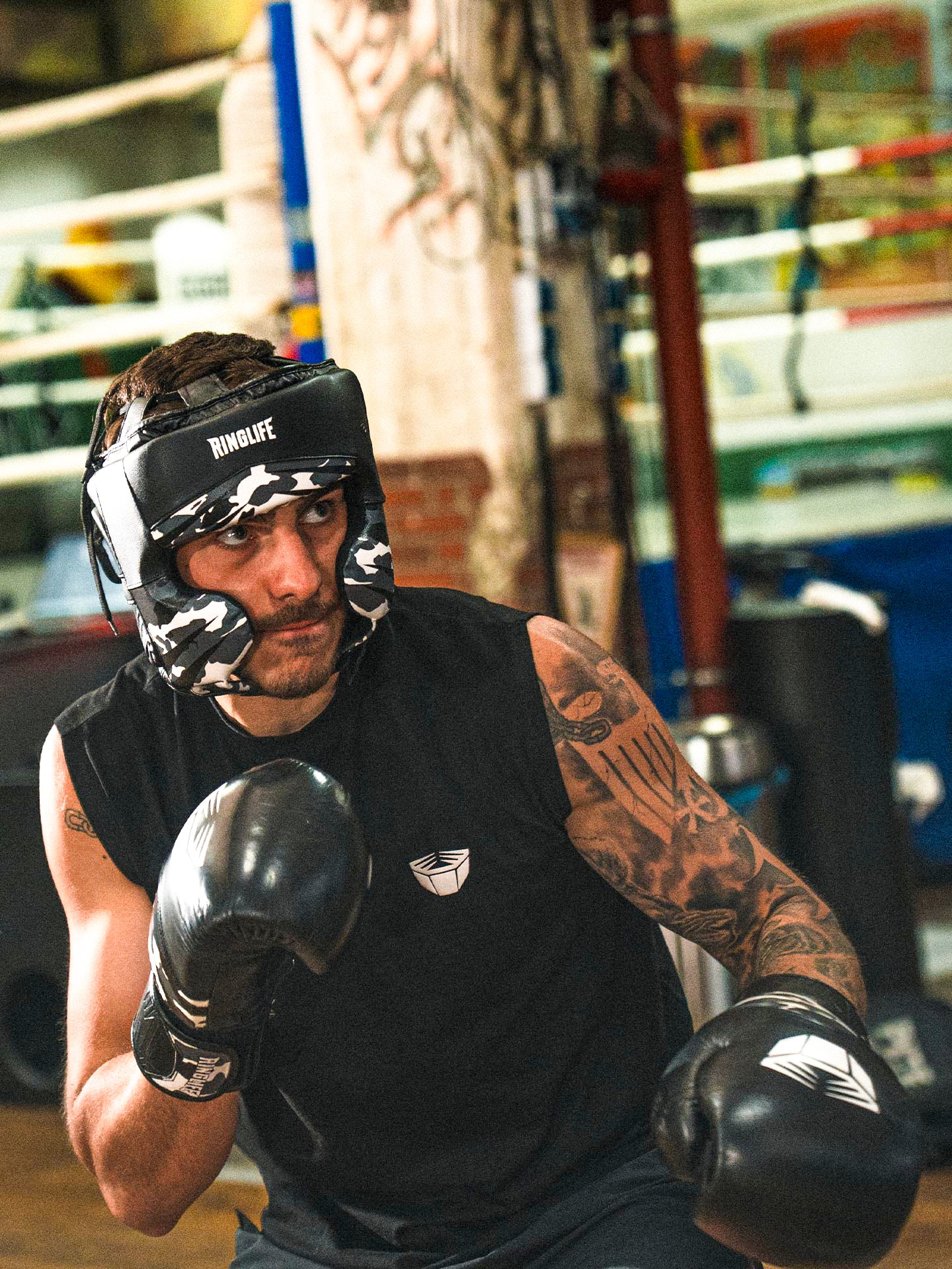 RINGLIFE Tank Top, Sparring Division, schwarz - Image 12