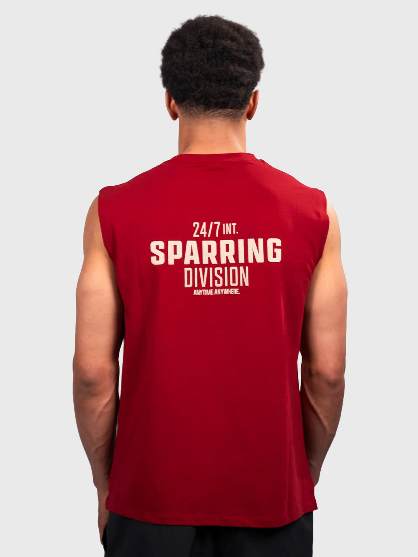 RINGLIFE Tank Top, Sparring Division, weinrot - Image 3