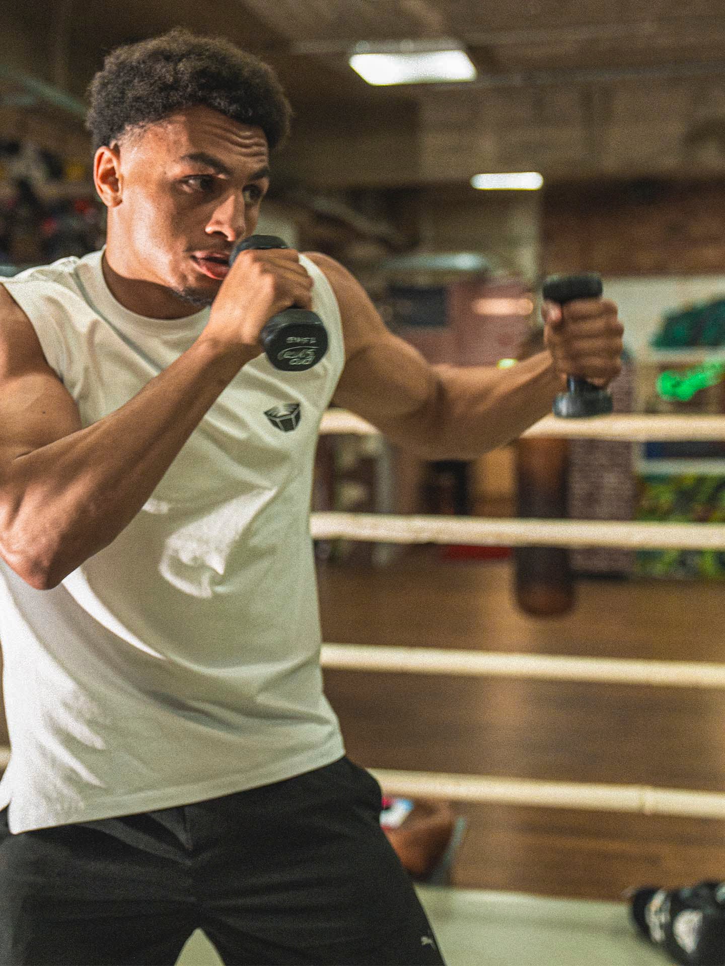 RINGLIFE Tank Top, Sparring Division, weiß - Image 10