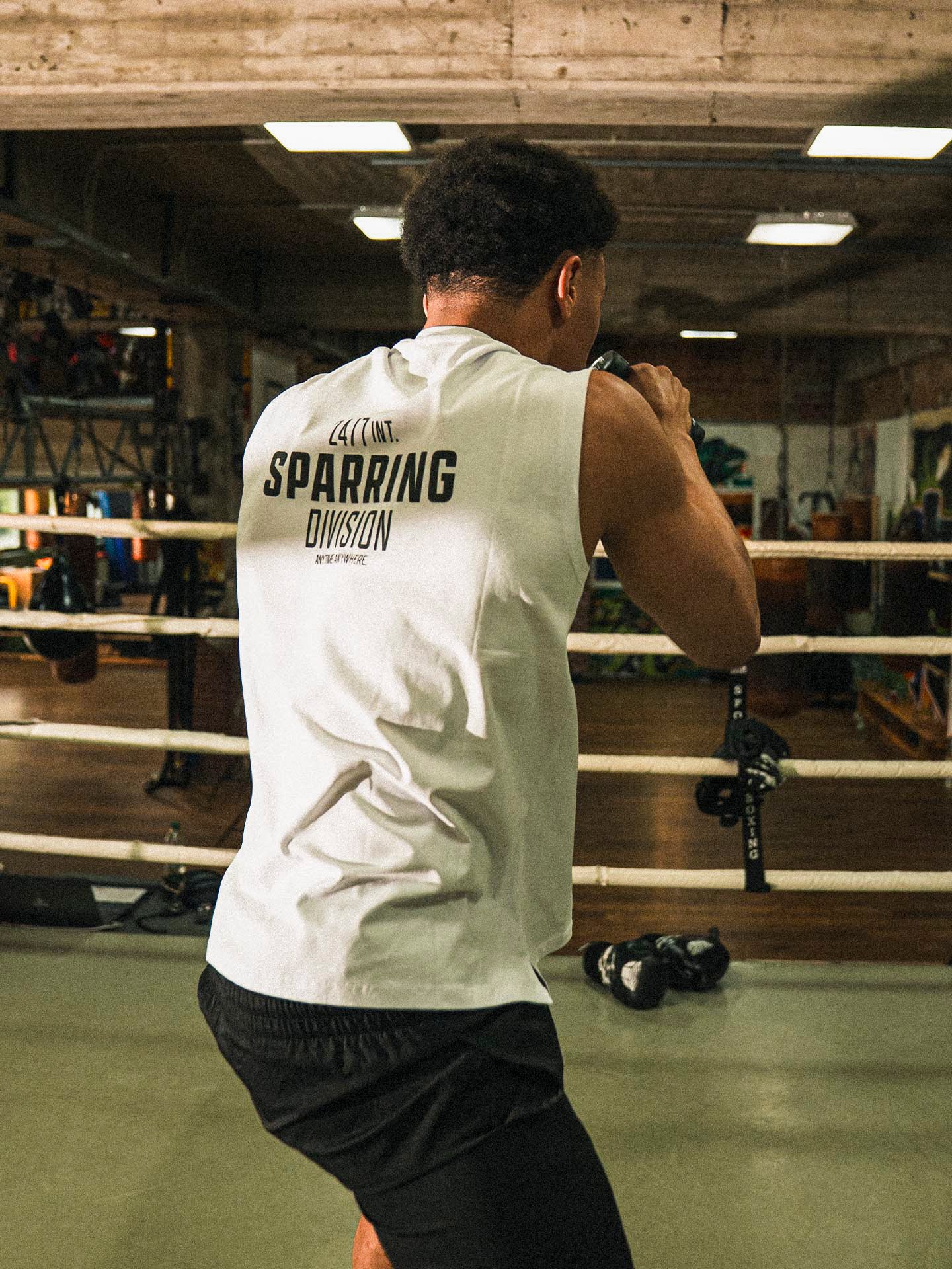 RINGLIFE Tank Top, Sparring Division, weiß - Image 12